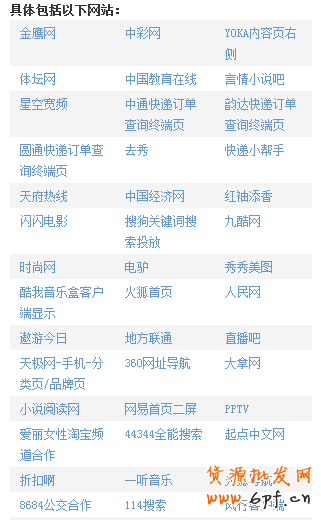 直通車定向推廣