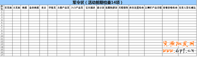 【雙十一必備】雙11活動表格集合資源（大客戶部）