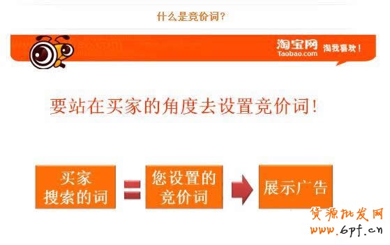 淘寶直通車基礎(chǔ)-什么是競價(jià)詞？